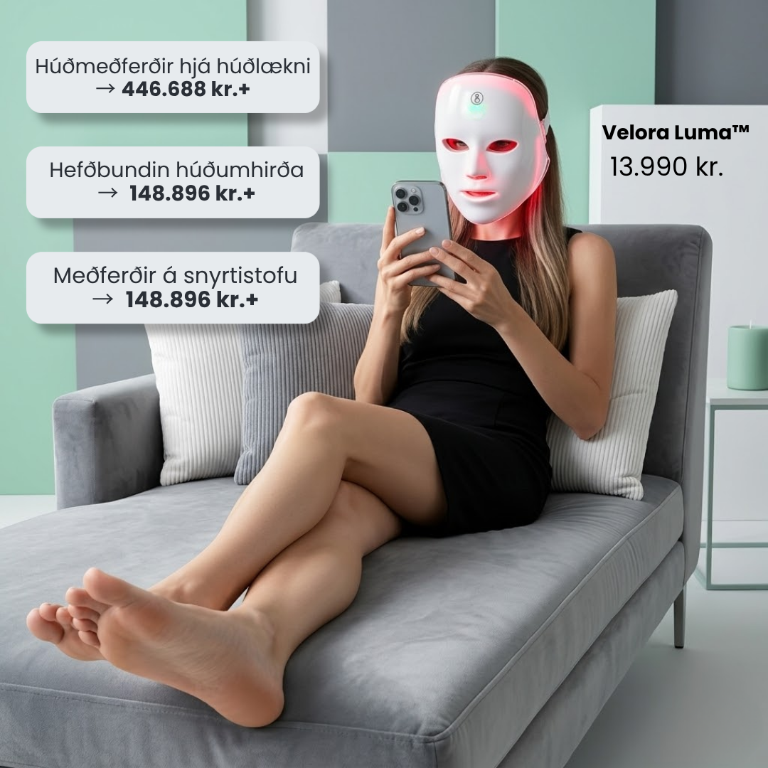 Velora Luma™ | Rauðljósameðferðarmaski