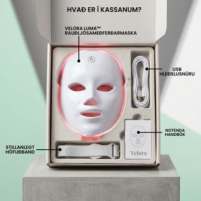 Velora Luma™ | Rauðljósameðferðarmaski