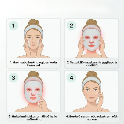 Velora Luma™ | Rauðljósameðferðarmaski